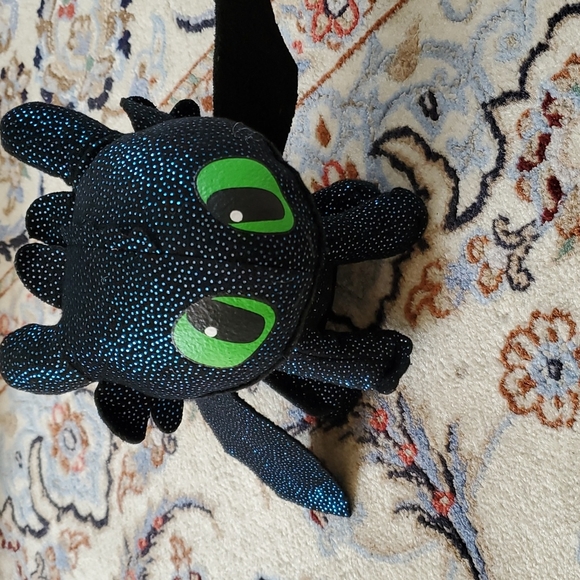 Dragon stuffed animal sparkling - Picture 3 of 4